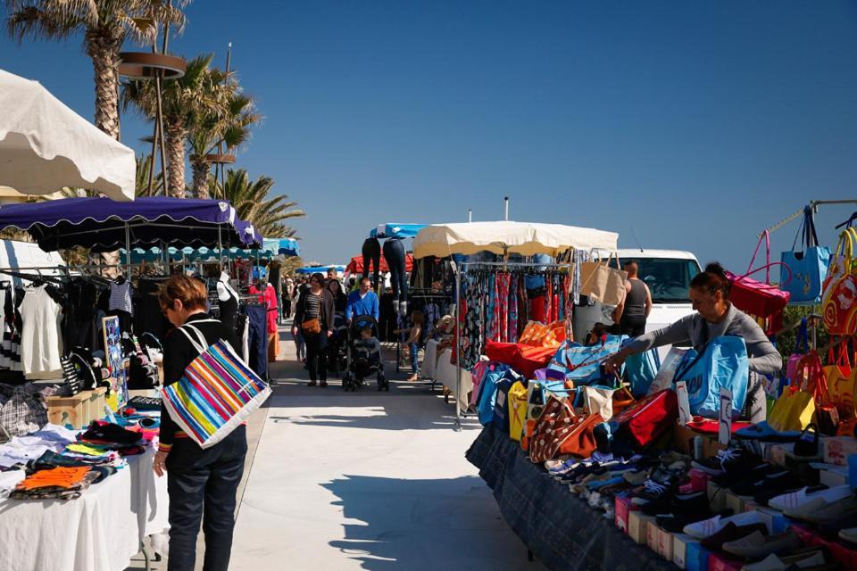 Ferienwohnung Location Les Pieds Dans L'Eau Canet-en-Roussillon Exterior foto